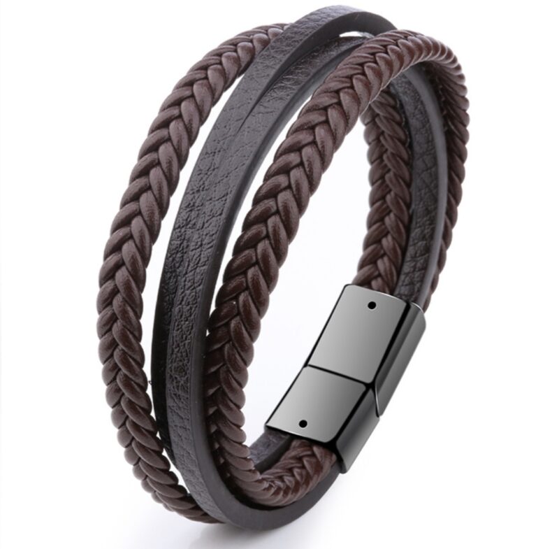 Brown Leather Bracelet