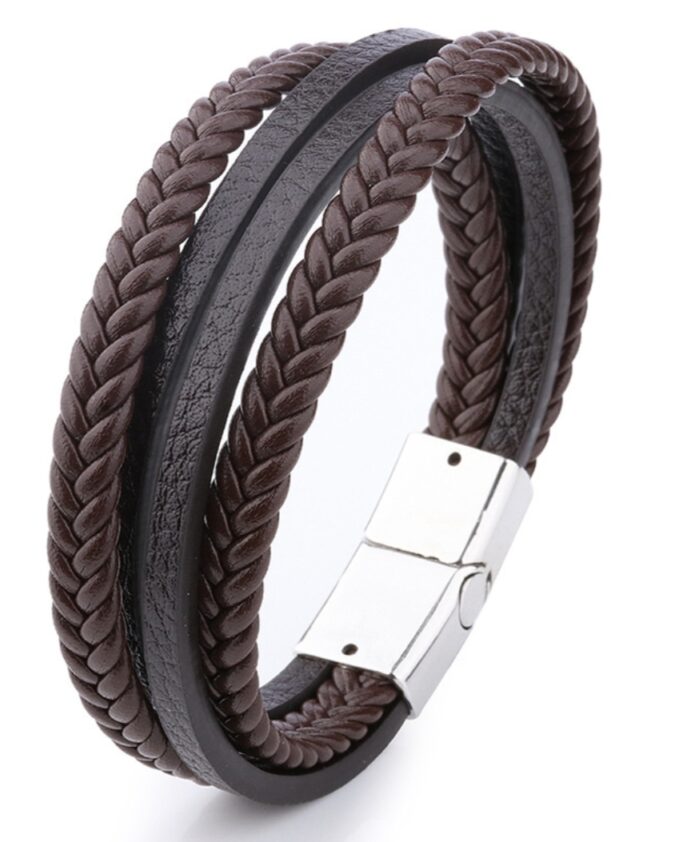 Brown Leather Bracelet